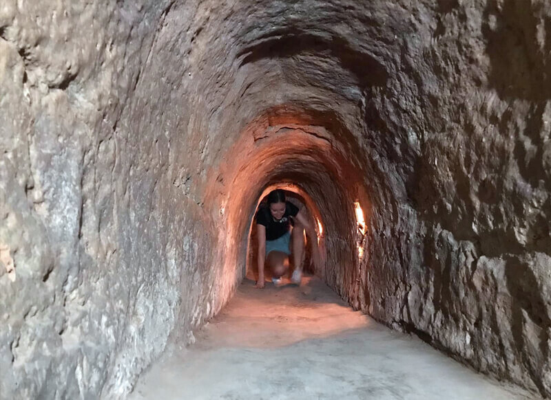 Inside Cu Chi Tunnels