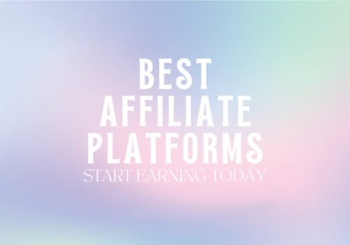 best affiliate platforms